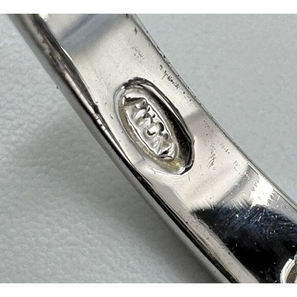 Avon Cubic Zirconia Five Stone Band Engagement‎ Promise Ring Size 11 - Picture 3 of 8